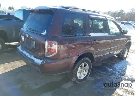 2007 Honda Pilot Ex из США, поврежденный, VIN 2HKYF18417H511115